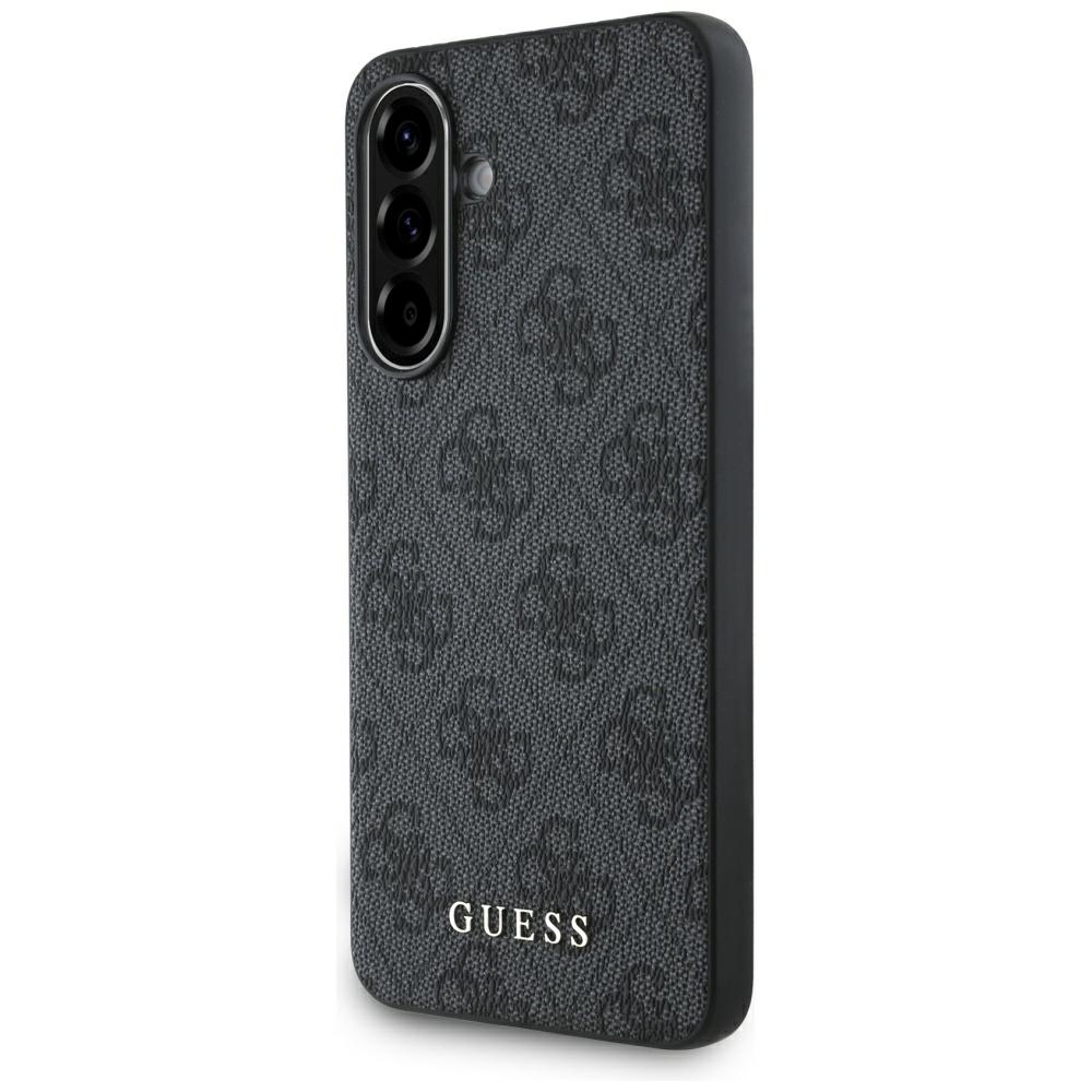 Guess 4G Metal Gold Logo Phone Case Cover Samsung Galaxy A56 - Black