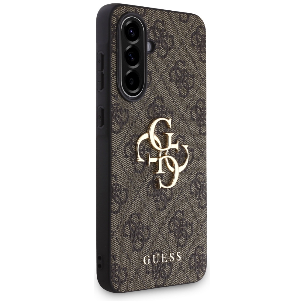 Guess Big 4G Logo Classic Logo Phone Case Cover Samsung Galaxy A36 - Brown