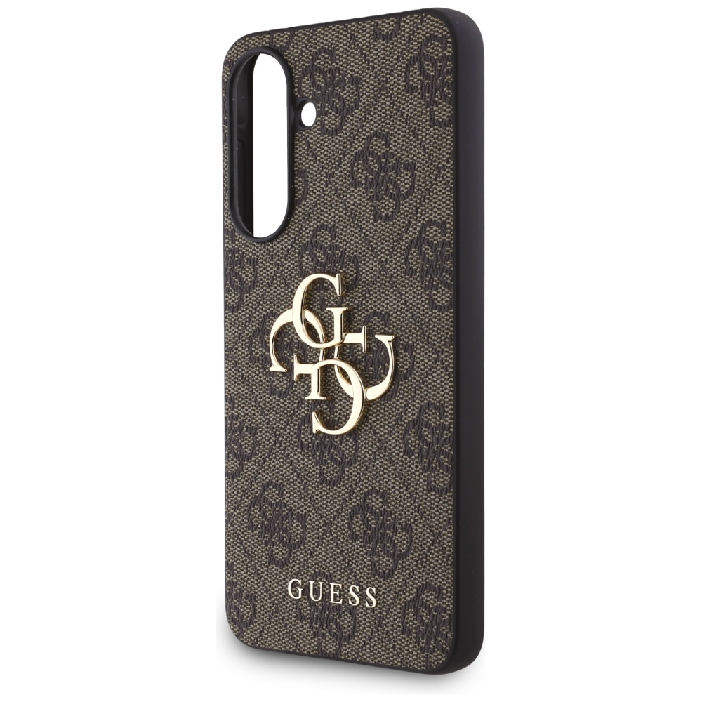 Guess Big 4G Logo Classic Logo Phone Case Cover Samsung Galaxy A36 - Brown