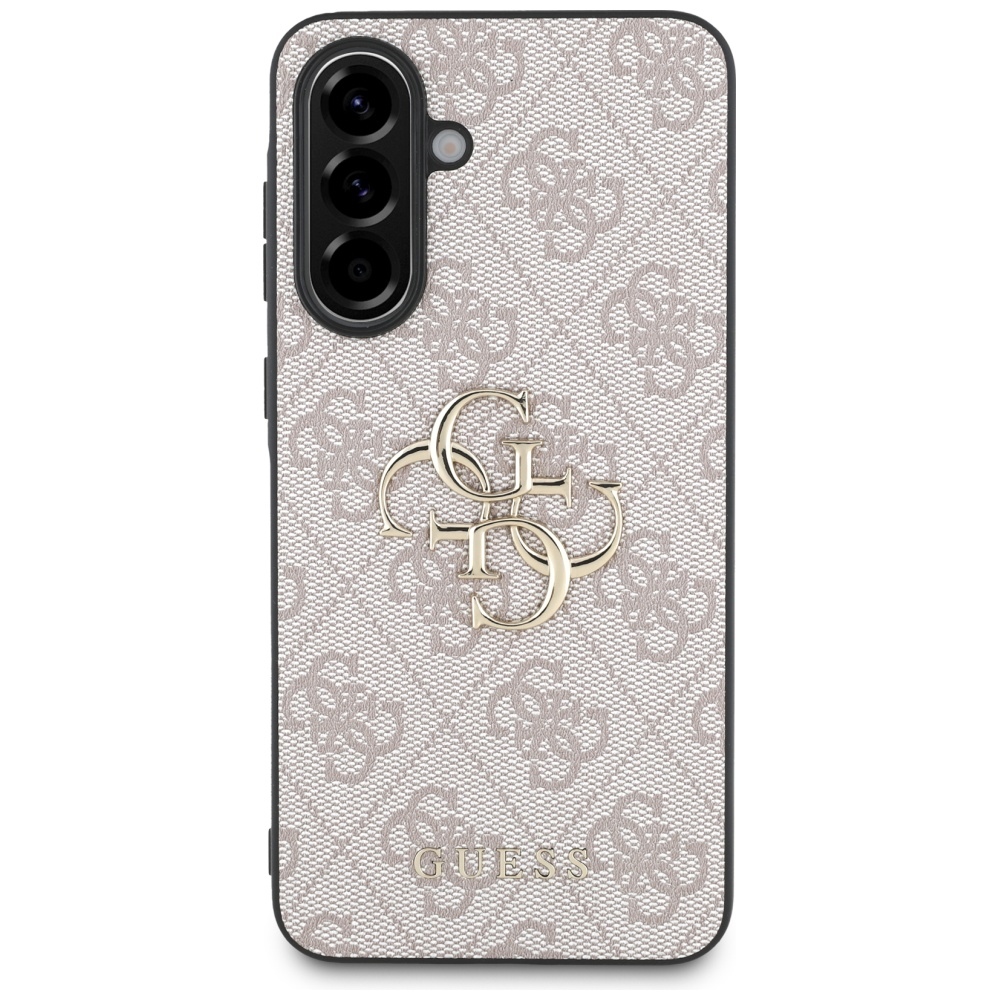 Guess Big 4G Logo Classic Logo Phone Case Cover Samsung Galaxy A56 - Pink