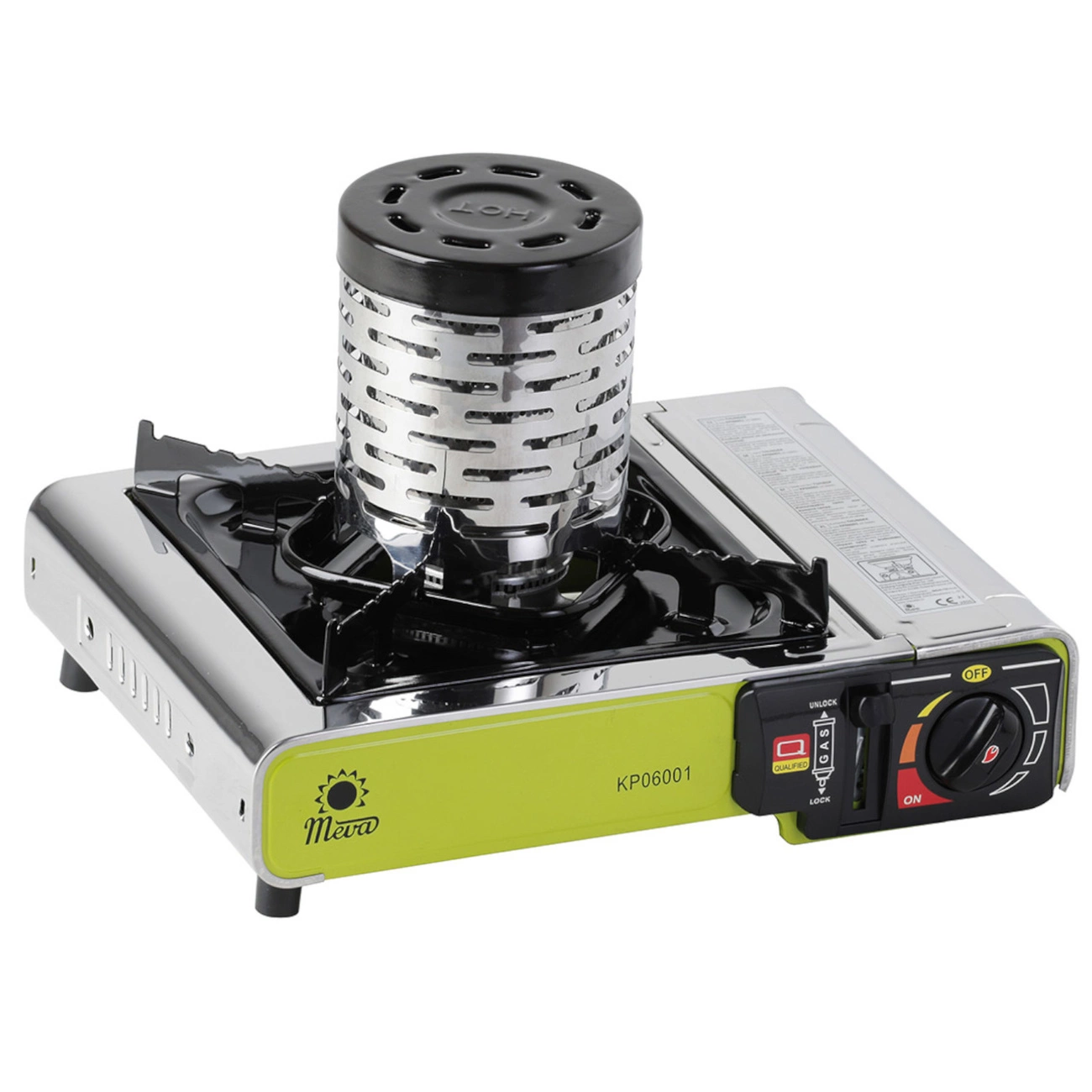 SUN Kempinga Sildītājs THUNDER 2kW Gāzes Plītij | Camping Heater Gas Cooker