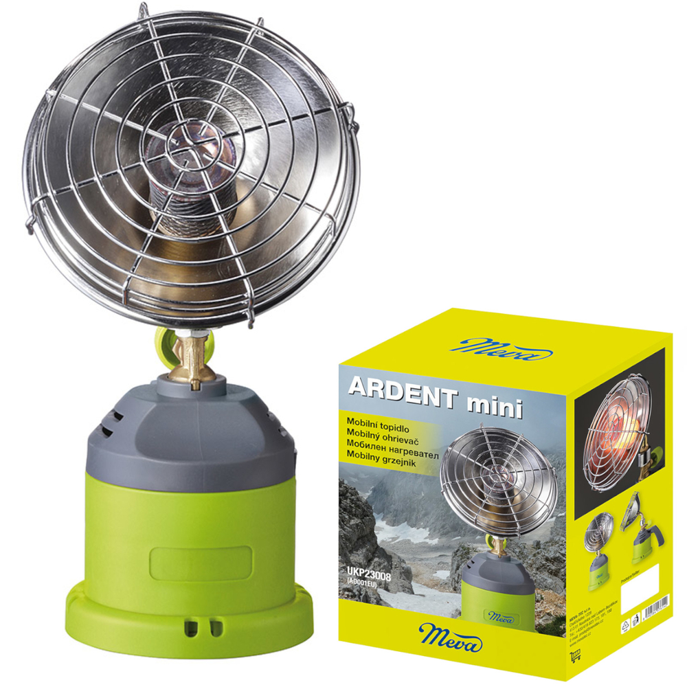 ARDENT MINI saules sildītājs gāzes kasetnei 1kW | Solar Heater Gas Cartridge