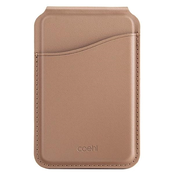 Uniq Coehl Esme magnētiska maks ar spoguli un statīvu bēšā/putekļaini nude | Magnetic Wallet With Mirror And...