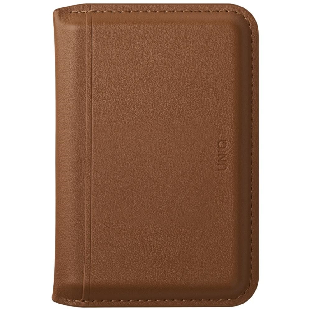 Uniq Lyden DS Magnetic RFID Wallet with Phone Stand, Brown
