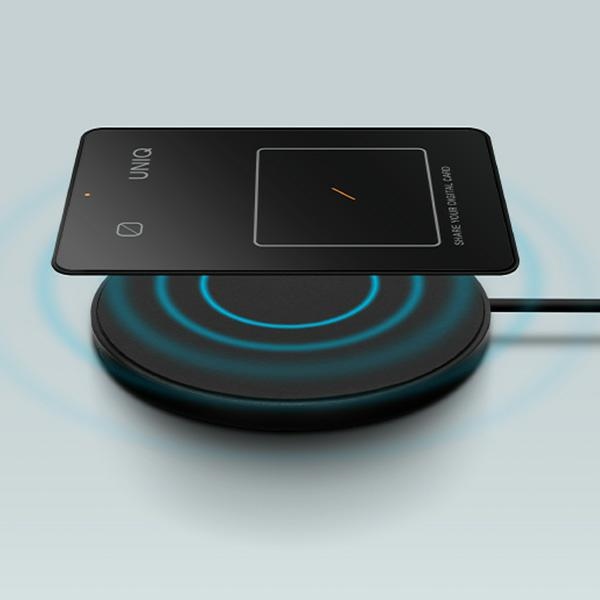 Uniq NFC трекер Atlas серый/графит Uniq-ATLASCARDTRK-GRAPHITE