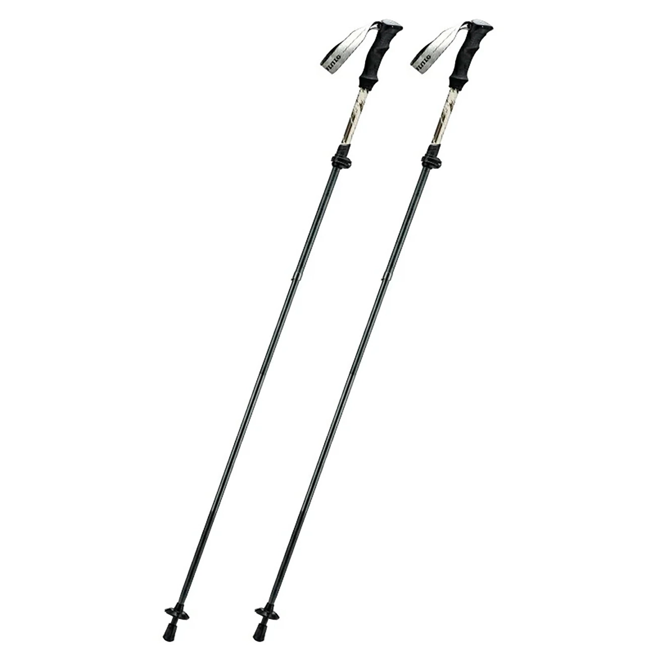 Qunature Nordic Walking Trekking Pole Aluminum 110 - 130 cm, Brown