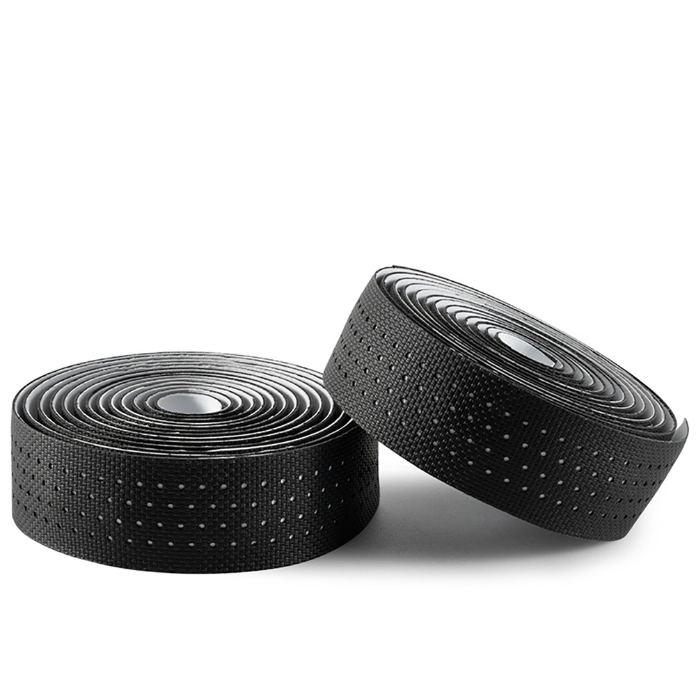 Обмотка руля Rockbros Perforated Silicone, черная