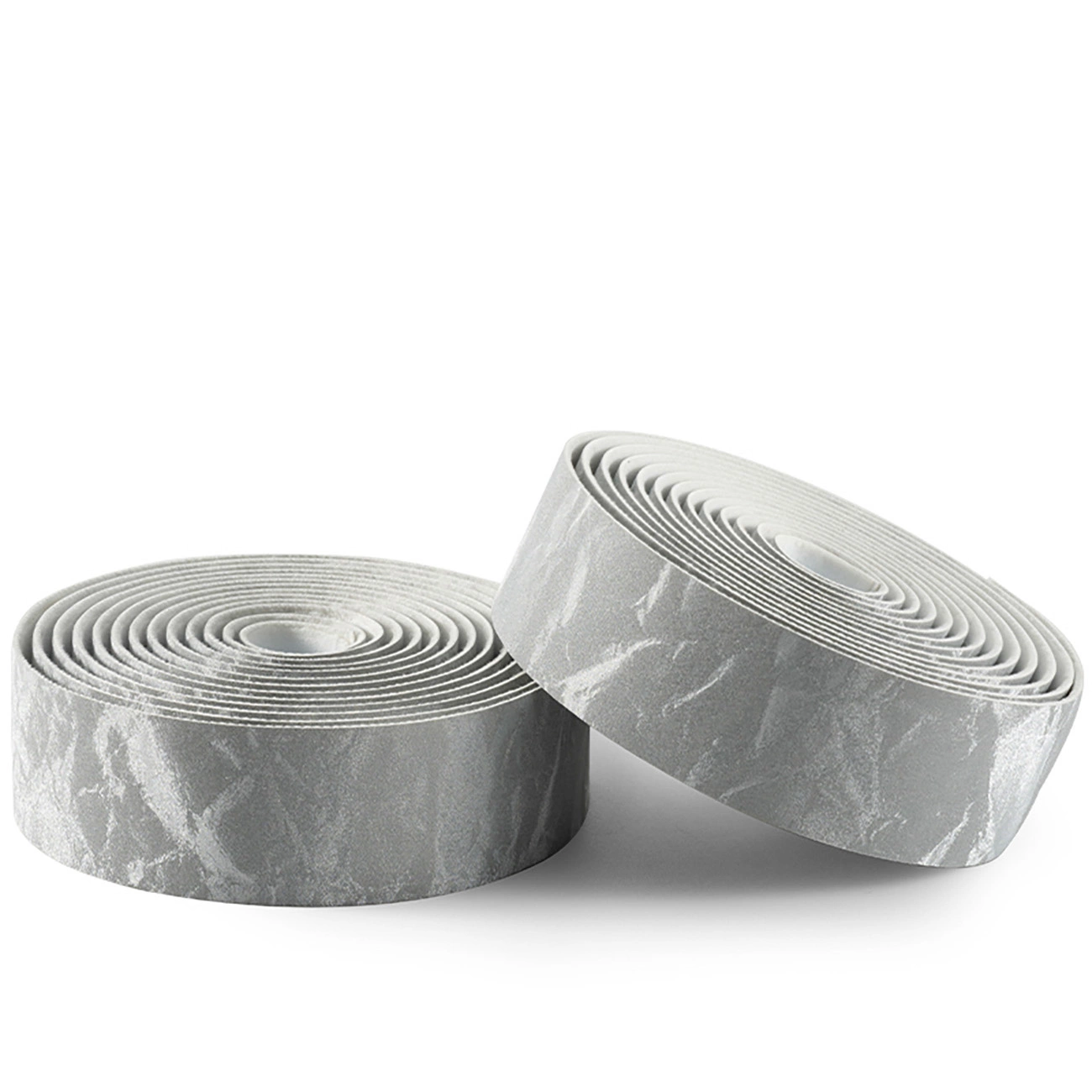 Ручка для руля Rockbros PU с узором "Velour" - Серый