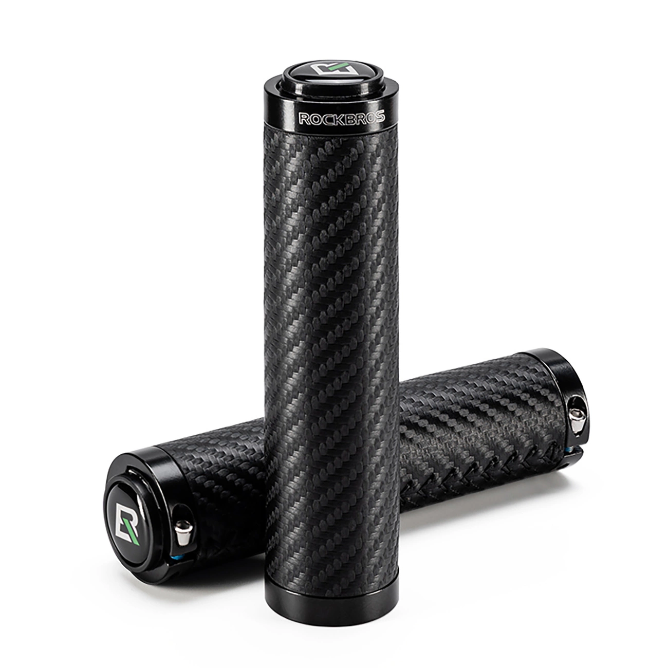 Rockbros velosipēda stūres rokturi Anti-Slip, melni