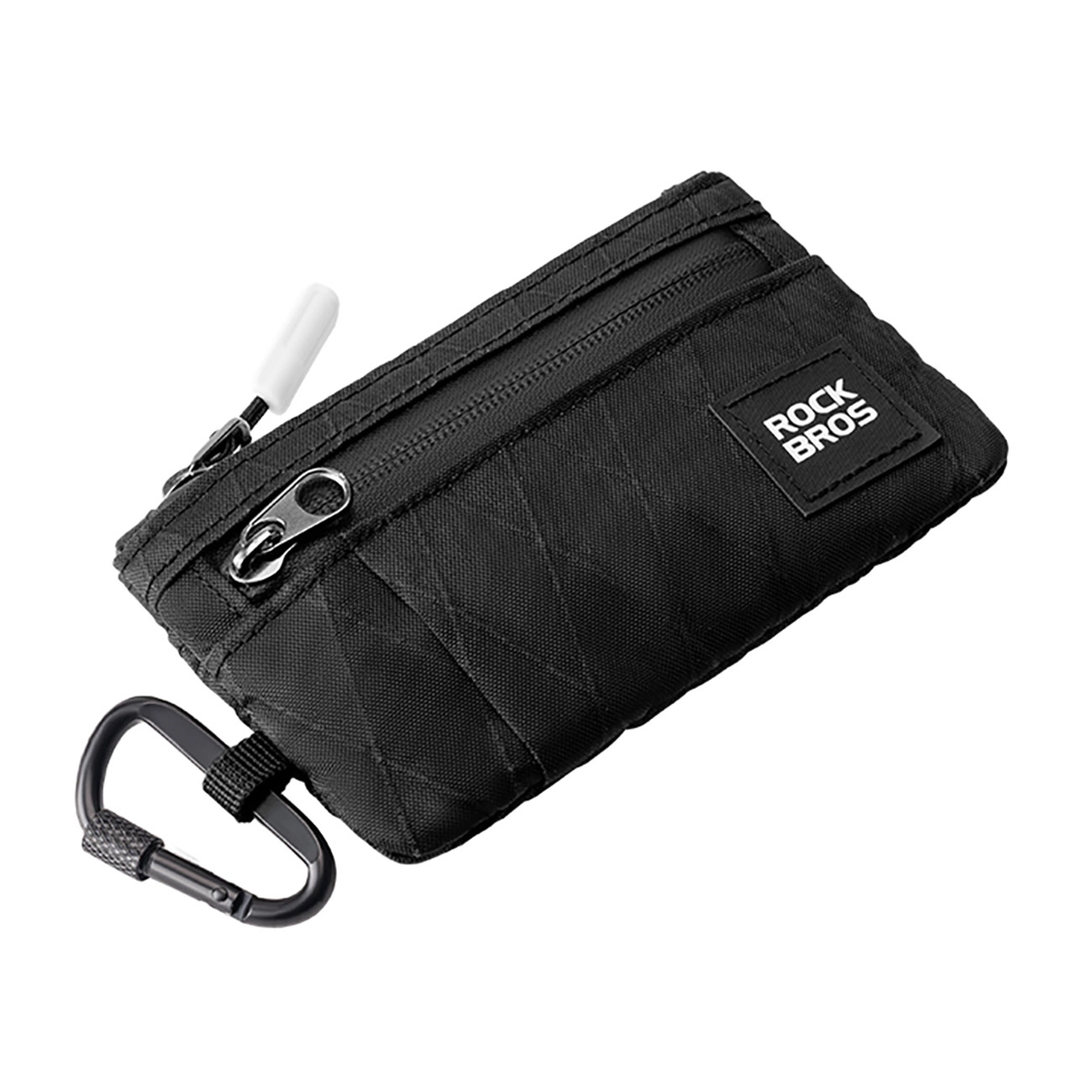 Rockbros ceļojumu maks ar karabīni - melns | Travel Wallet With Carabiner Black