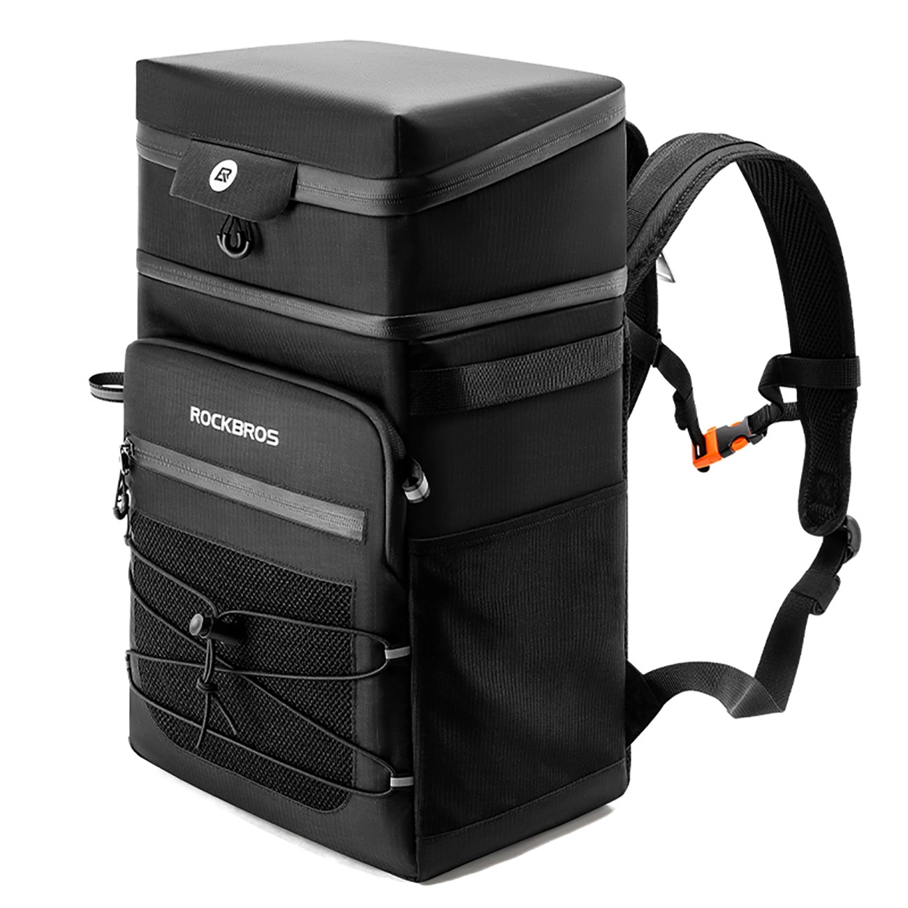 Rockbros ūdensizturīga mugursoma ar dzesēšanas nodalījumu 14l - melna | Waterproof Backpack With Cooling Black