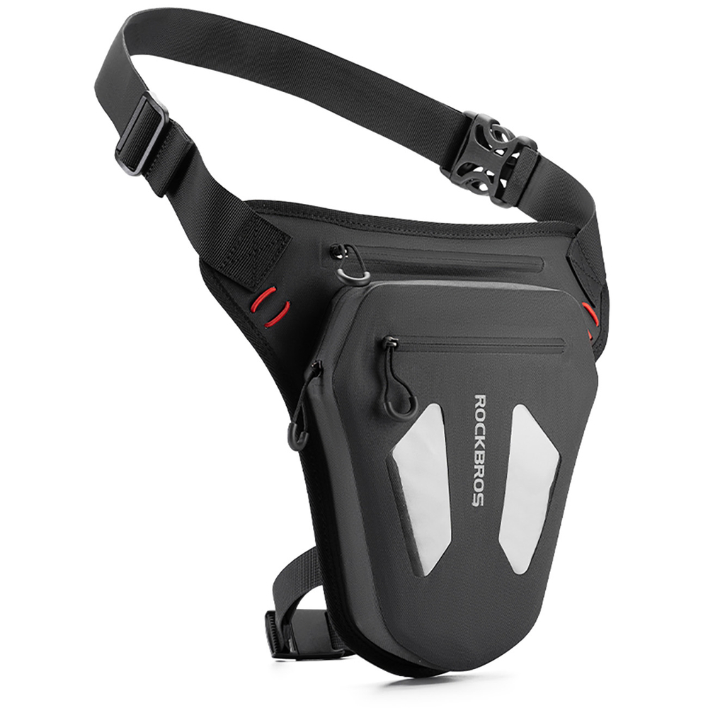 Rockbros Motorcycle Bag Leg, Thigh, Waist, Shoulder - Black