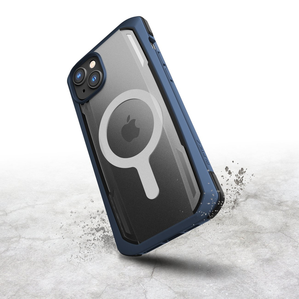 Raptic X-Doria iPhone 14 Pro Max Case Secure built MagSafe, Blue
