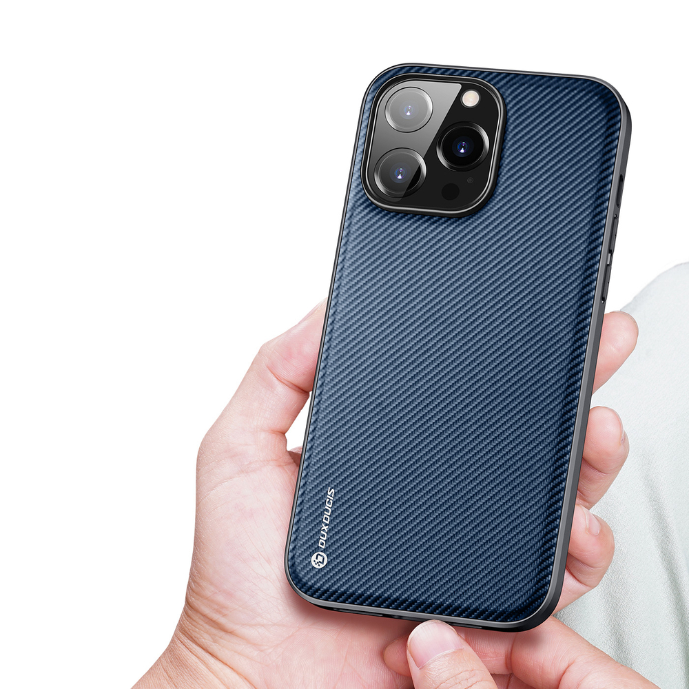 Dux Ducis iPhone 14 Pro Max vāciņš Fino, zils
