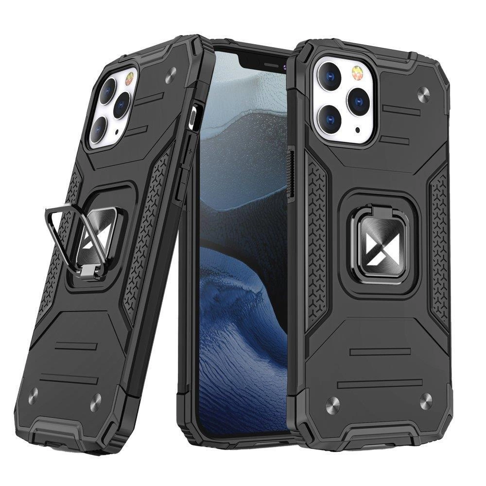 Wozinsky Ring Armor iPhone 14 Pro Max Melns | Black