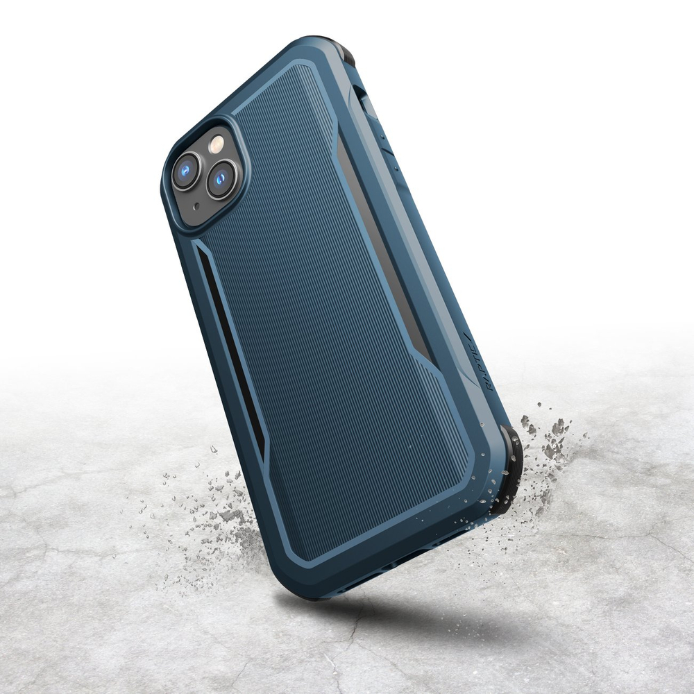 Бронированный чехол Raptic X-Doria Fort для iPhone 14 Pro Max с MagSafe, синий
