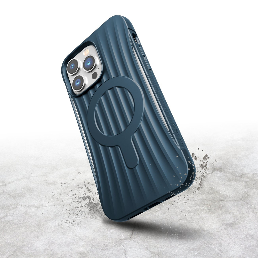 Чехол Raptic X-Doria Clutch для iPhone 14 Pro Max с MagSafe, синий