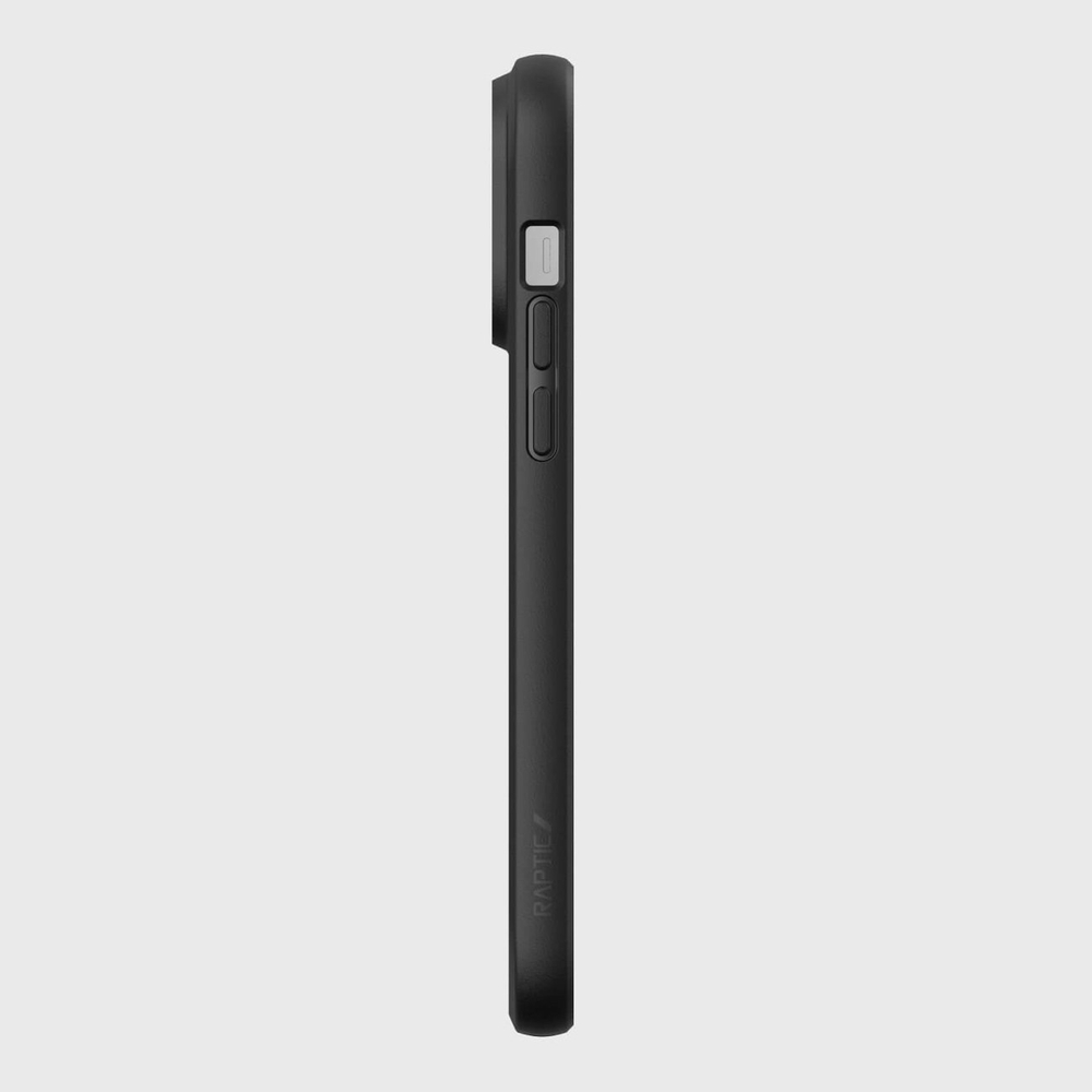 Raptic X-Doria Slim vāciņš iPhone 14 Pro Max aizmugurējais pārsegs melns | Case Back Cover Black