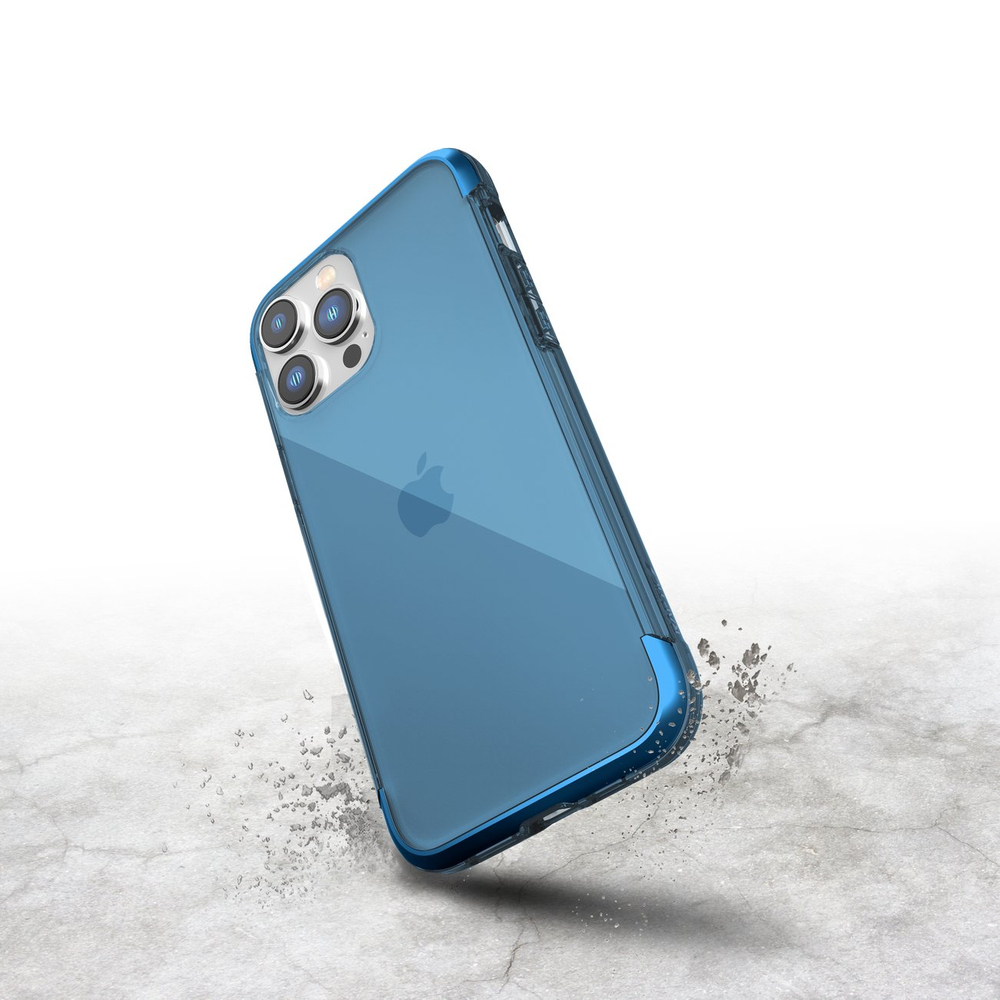 Raptic Air iPhone 14 Pro Max triecienizturīgs vāciņš, zils