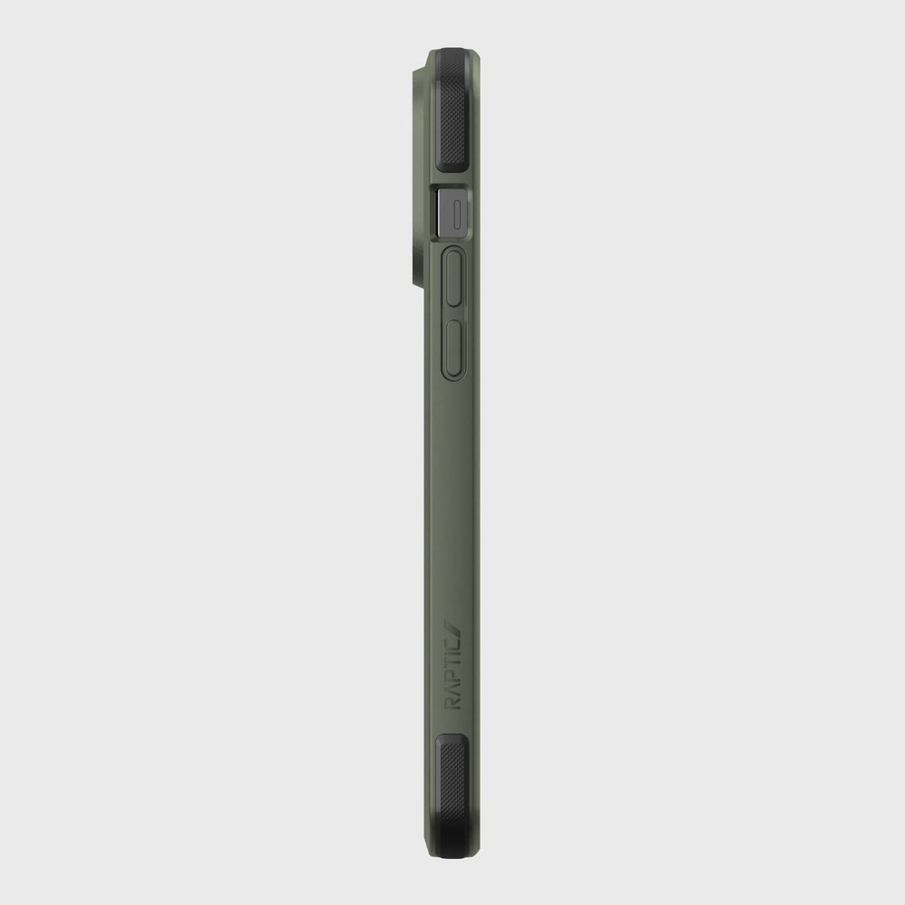 Raptic X-Doria iPhone 14 Pro Max vāciņš Secure Case MagSafe, zaļš
