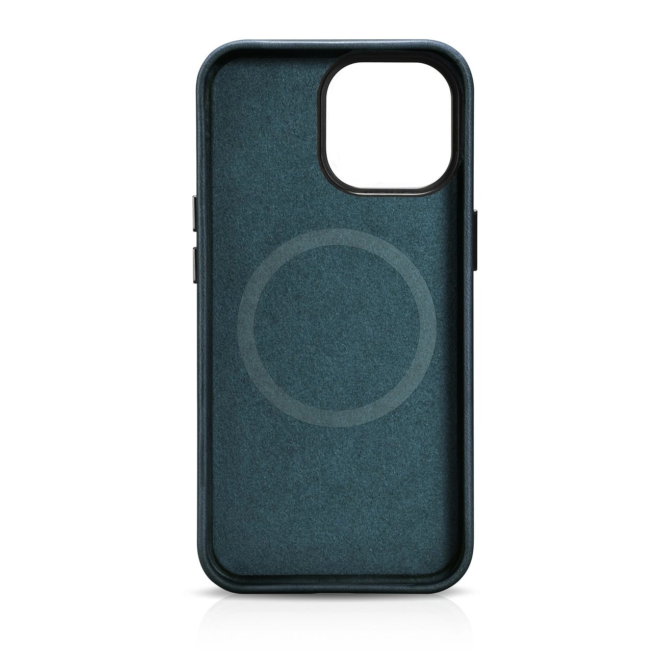 iCarer Oil Wax Premium ādas maks iPhone 14 Pro Max ar MagSafe, tumši zils (WMI14220704-BU) | Leather Case Magnetic...