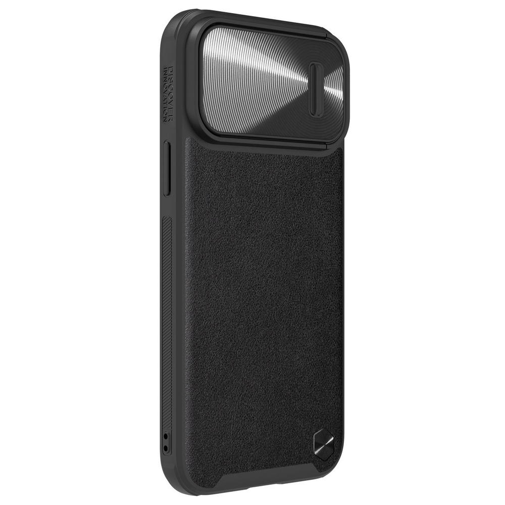 Чехол Nillkin для iPhone 14 Pro Max CamShield Leather S Case, черный