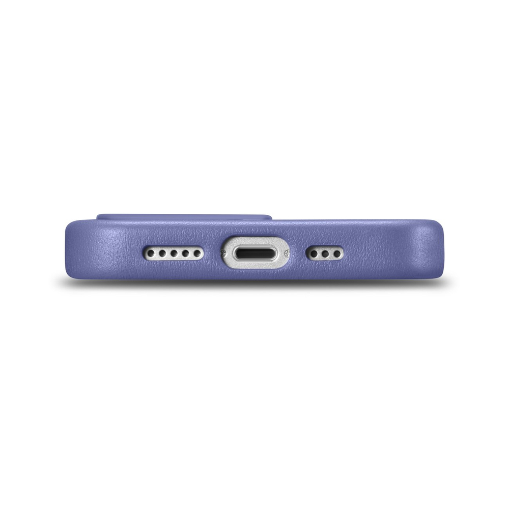 iCarer Case Leather Cover Genuine Leather Phone Case Cover iPhone 14 Pro Max Light Purple (WMI14220708-LP) (MagSafe...