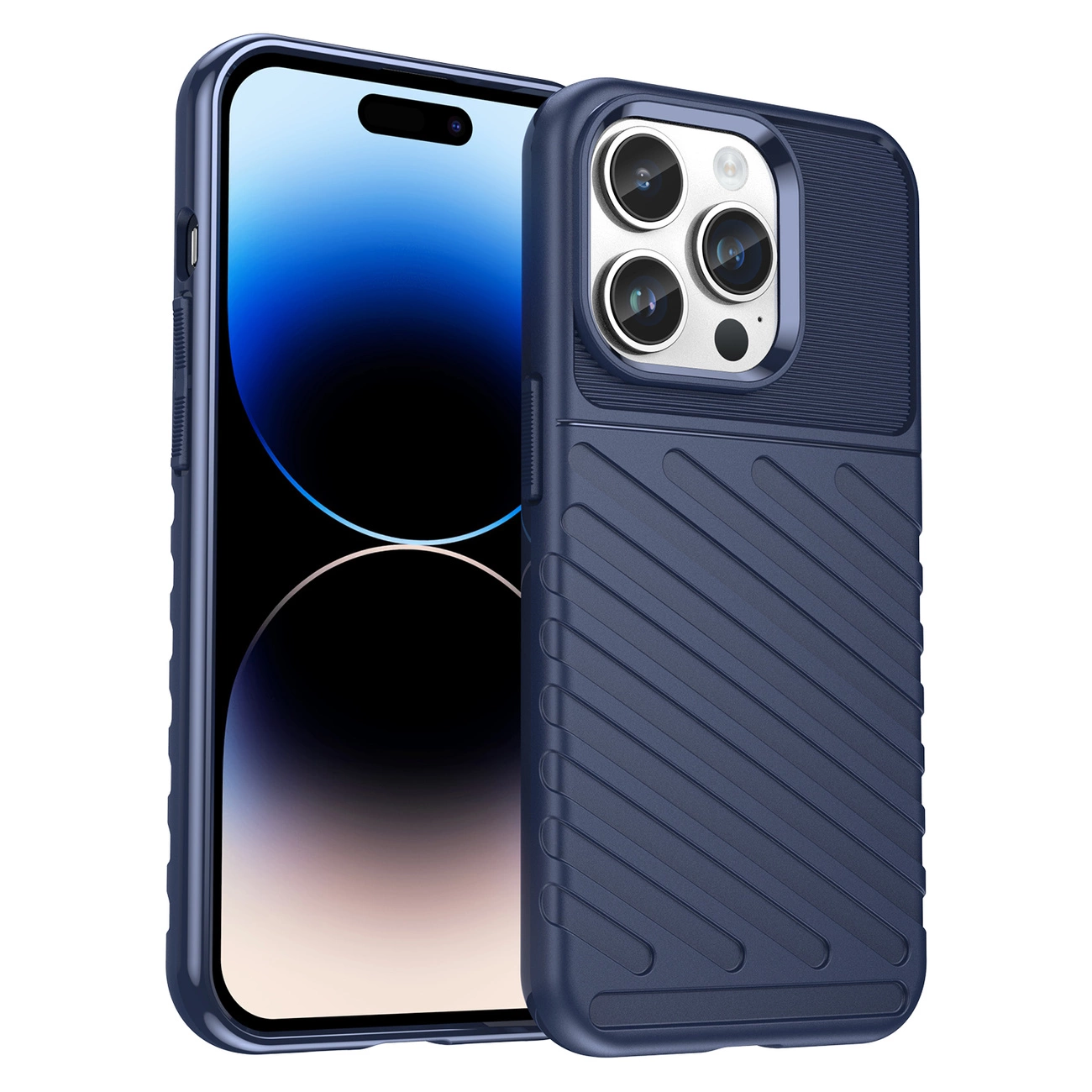 Thunder Case iPhone 14 Pro Max Armored Case, Blue