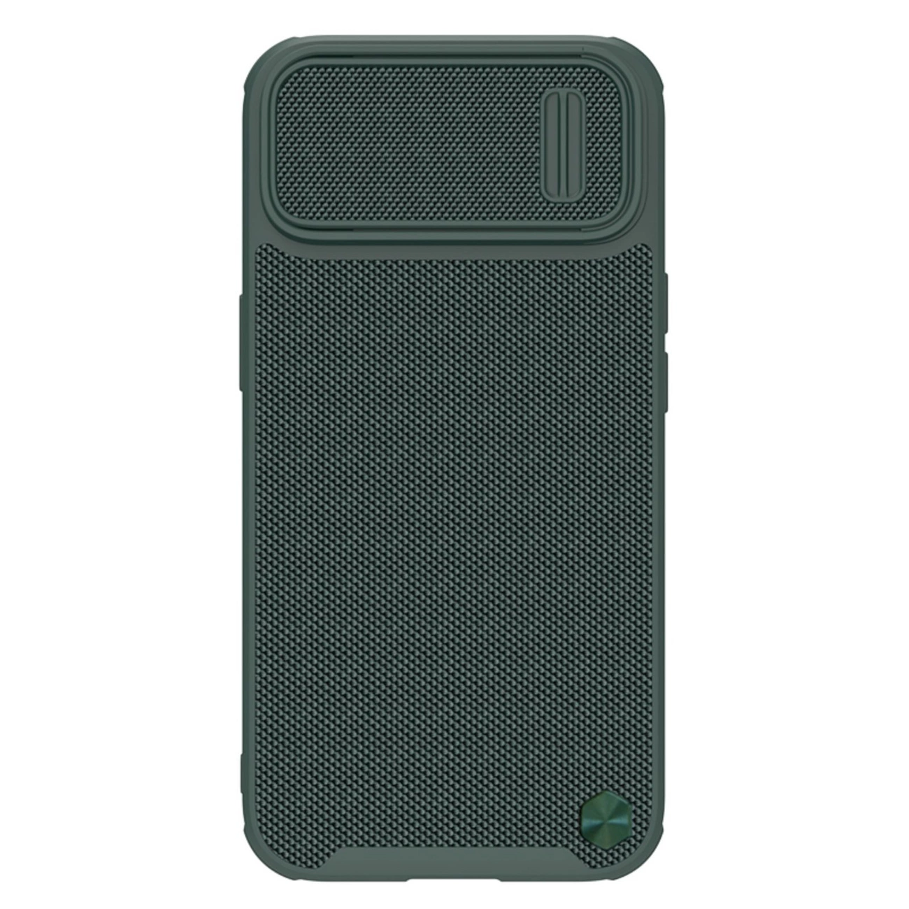Nillkin Textured S Case for iPhone 14 Pro Max with Camera Cover, Dark Green