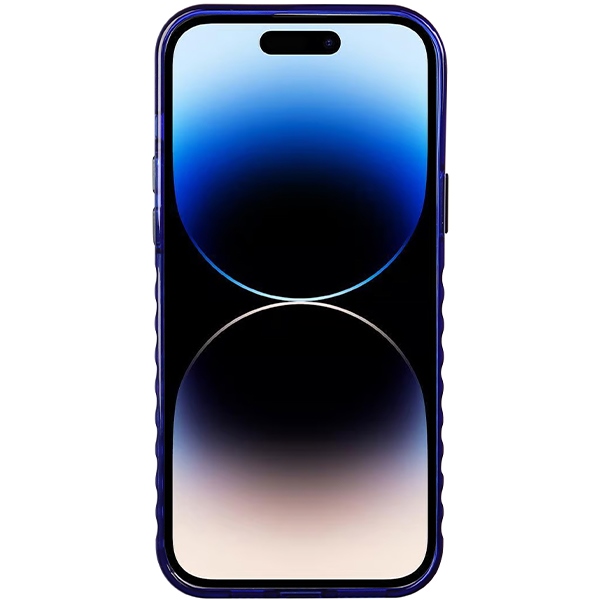 Audi iPhone 14 Pro Max Case IML Big Logo MagSafe, Blue