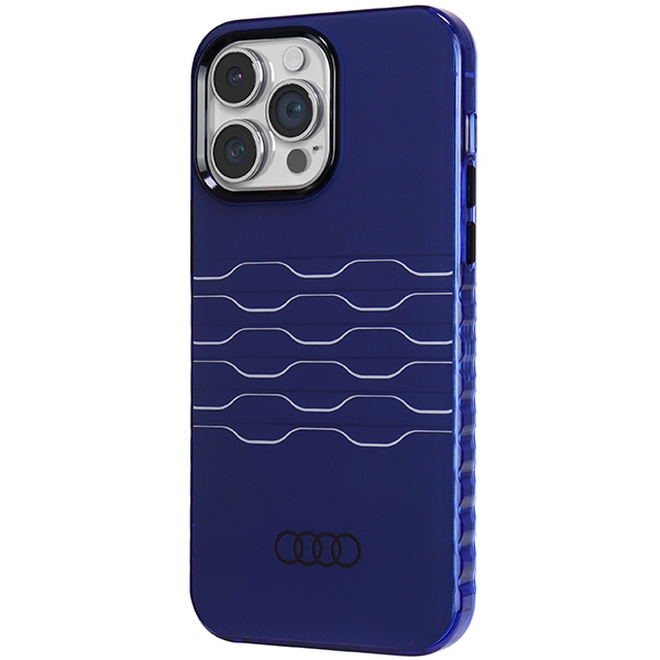 Audi iPhone 14 Pro Max vāciņš IML MagSafe, zils
