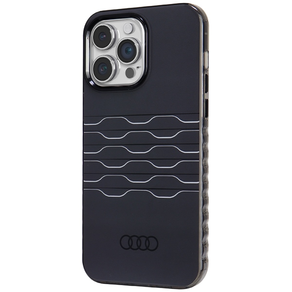 Audi iPhone 14 Pro Max vāciņš IML MagSafe, melns
