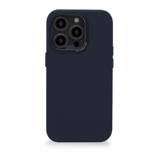 Decoded Leather Case with MagSafe iPhone 14 Pro Max - navy blue