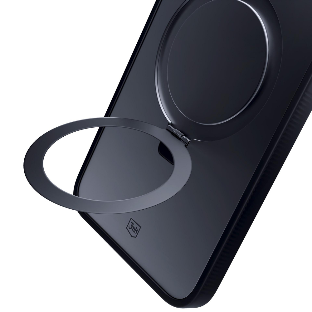 3mk Apple iPhone 14 Pro Max vāciņš Smoke Case Mag&Stand, melns