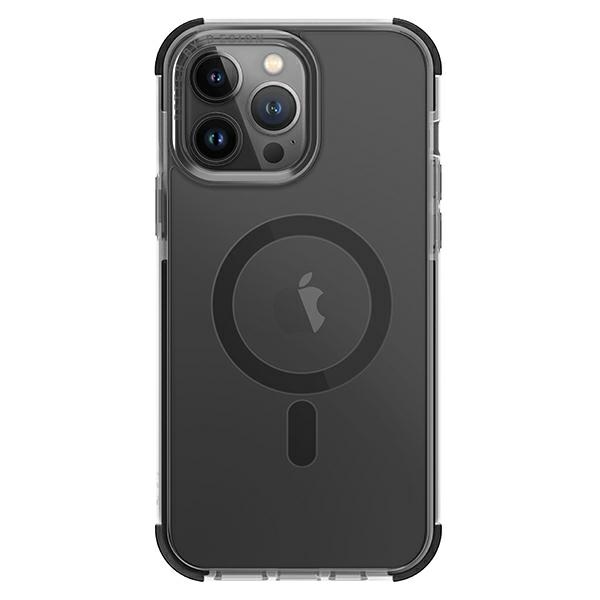 Uniq Combat iPhone 14 Pro Max 6.7\" case Magclick Charging black/concrete charcoal