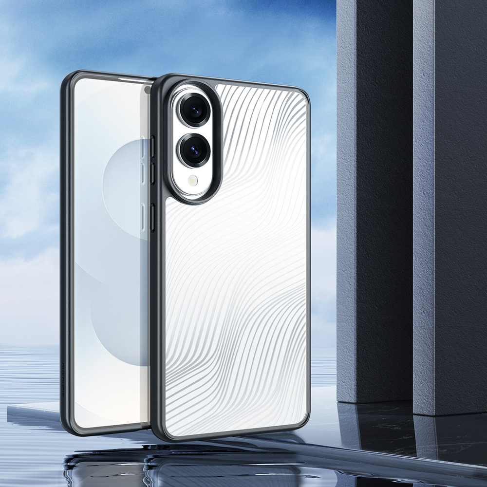 Dux Ducis Samsung Galaxy S25 Edge vāciņš Aimo, melns