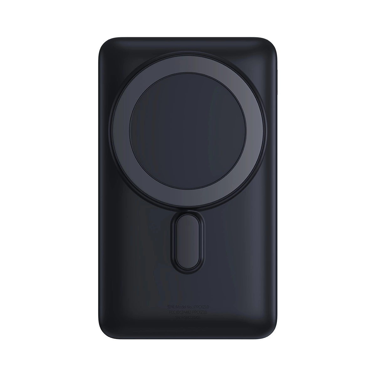 Baseus Magnetic Bracket Powerbank 10000мАч 20Вт с MagSafe - тёмно-синий + USB-C кабель 60Вт...