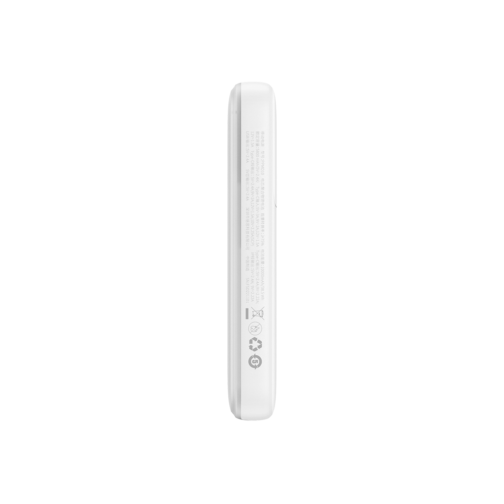 Baseus Comet Series внешний аккумулятор с дисплеем 10000мАч 22.5W - белый +...