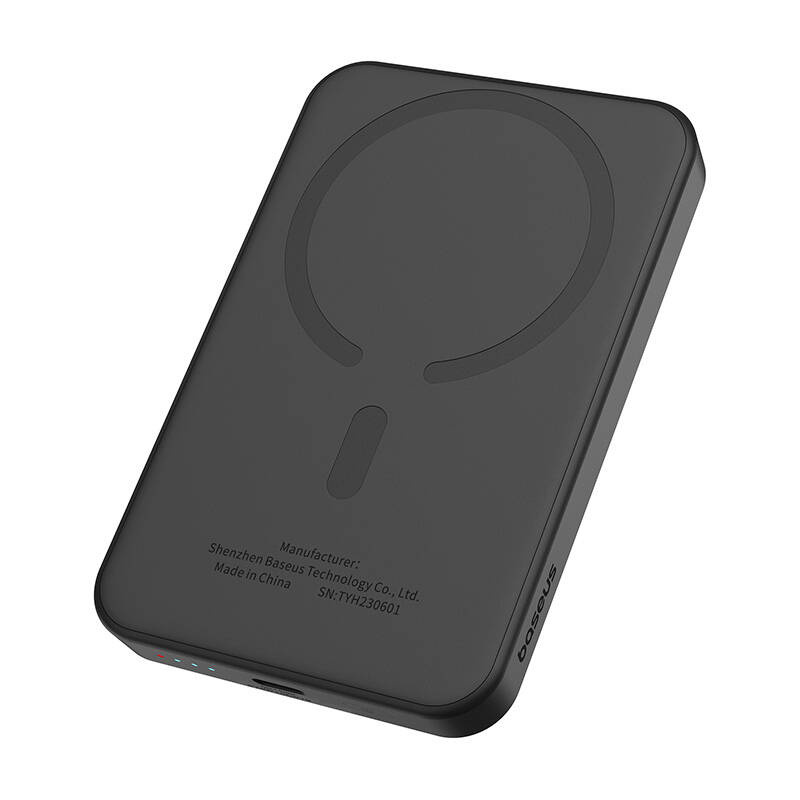 Baseus Magnetic Mini Power Bank 5000mAh 20W, Black
