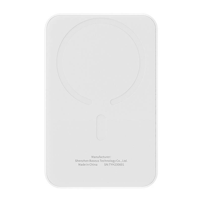Baseus mini power bank 5000mAh 20W + USB-C cable (20V/3A) - white