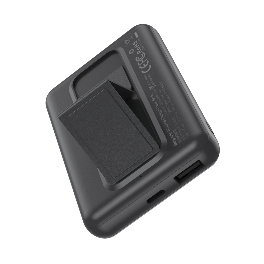 Choetech B662 Wireless MagSafe Power Bank 5000mAh, Black