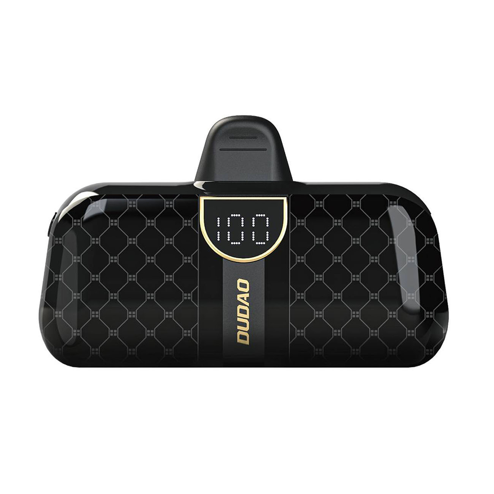 Powerbank Dudao K20SC 5000mAh mini 2x USB-C - black