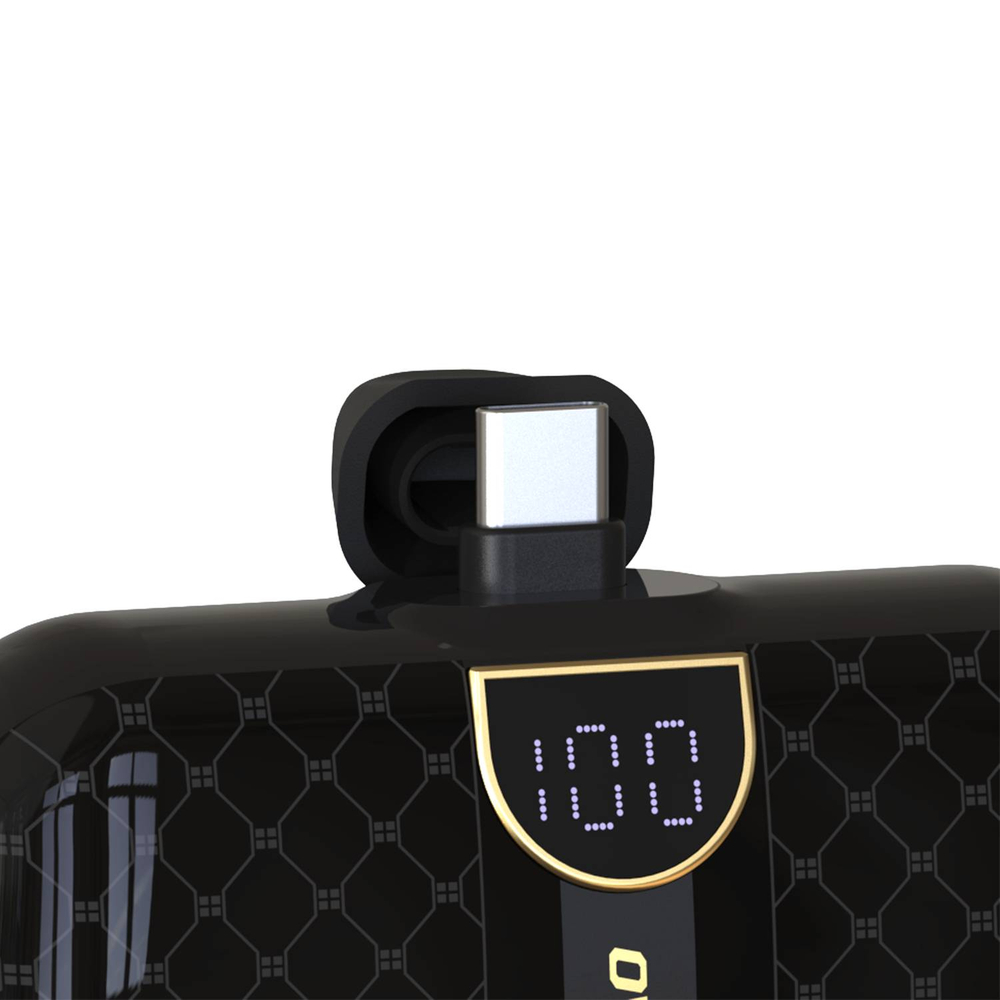 Powerbank Dudao K20SC 5000mAh mini 2x USB-C - black