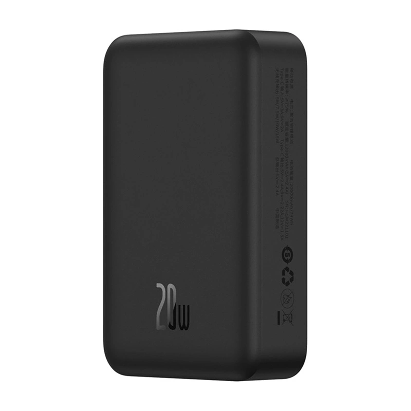 Baseus Magnetic Mini 20000 mAh 20W Powerbank - black + USB-C / USB-C cable