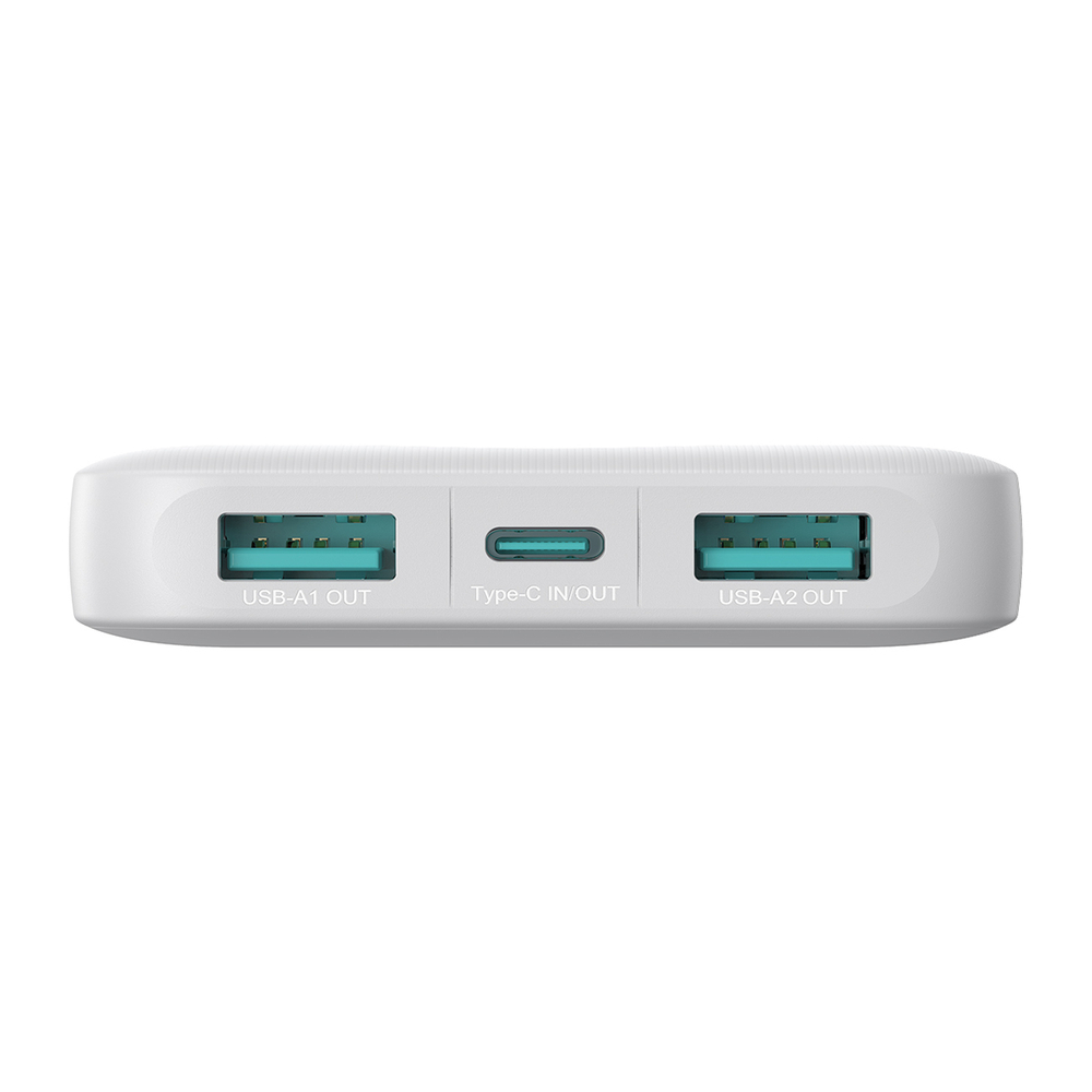 Joyroom JR-PBF12 Power Bank 10000mAh, 2.4A, White