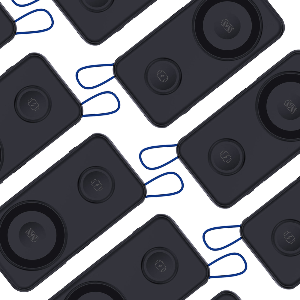 Ārējais akumulators 3mk PastelUp 10000mAh 22.5W USB 1A1C, Melns