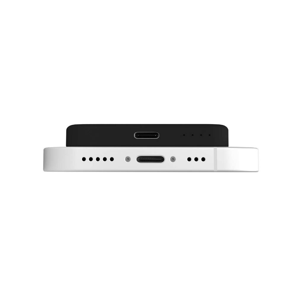 Puro Mini Power Mag 4200mAh Power Bank with MagSafe, Black