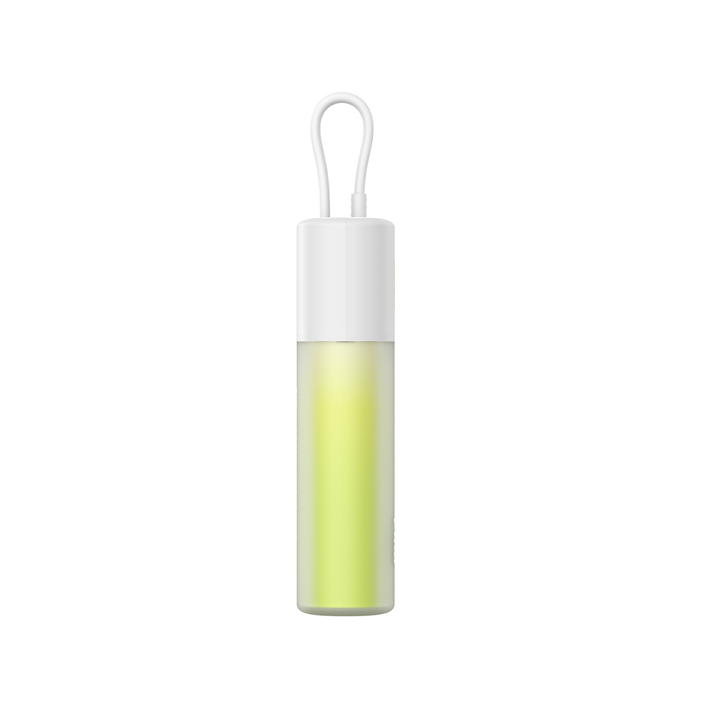Baseus Popsicle 5200mAh 20W jaudas banka ar iebūvētu Lightning kabeli (+ balts Simple USB-C - 60W/20V/3A/30cm...