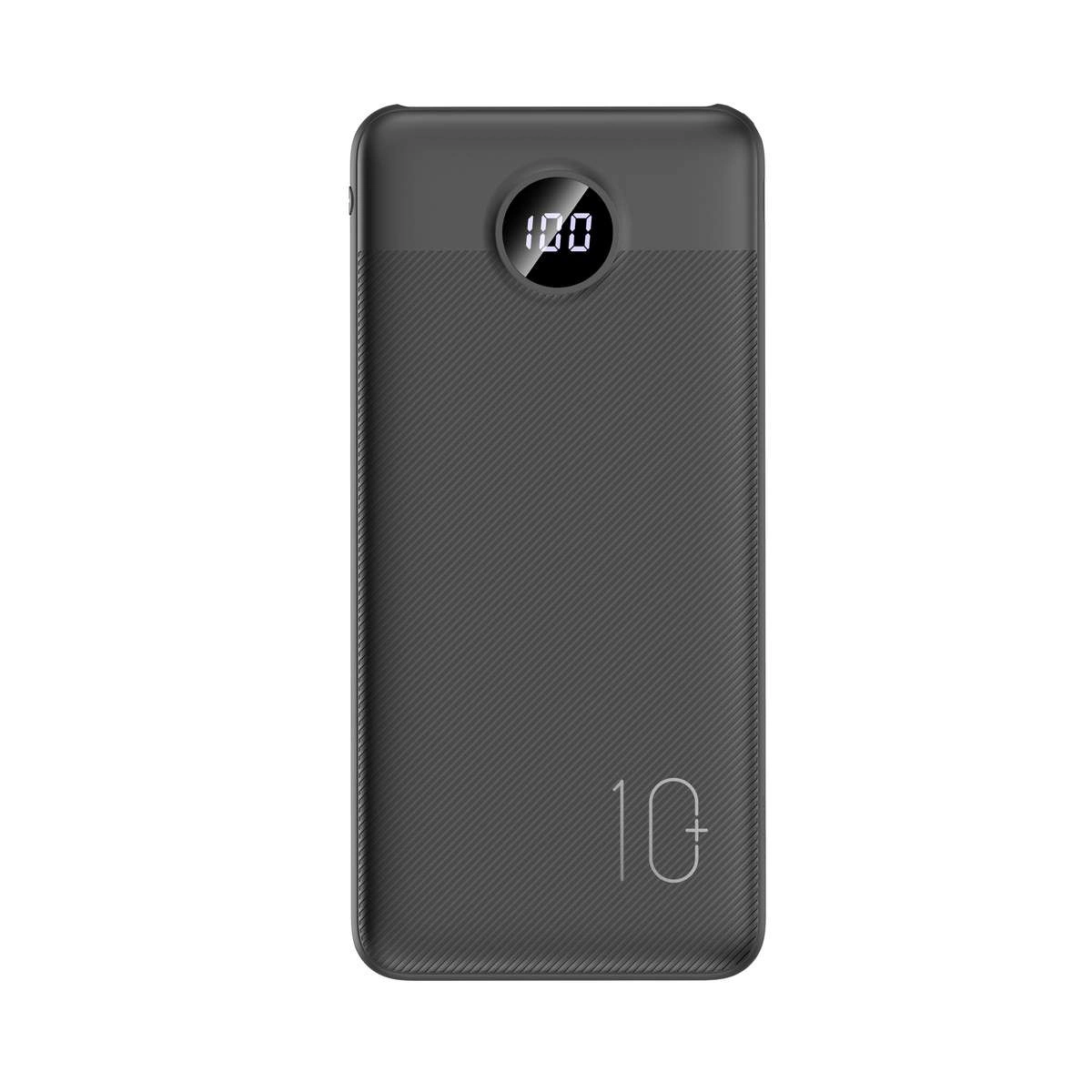 Powerbank Veger L10S (W1105PD) 10000mAh 20W 2A PD QC3.0 - black