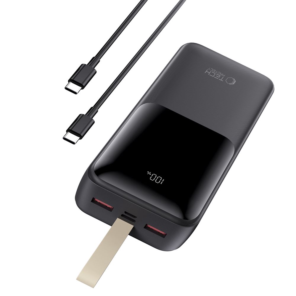 Tech-Protect PB03 Powerbank 30000mAh 22.5W, Black